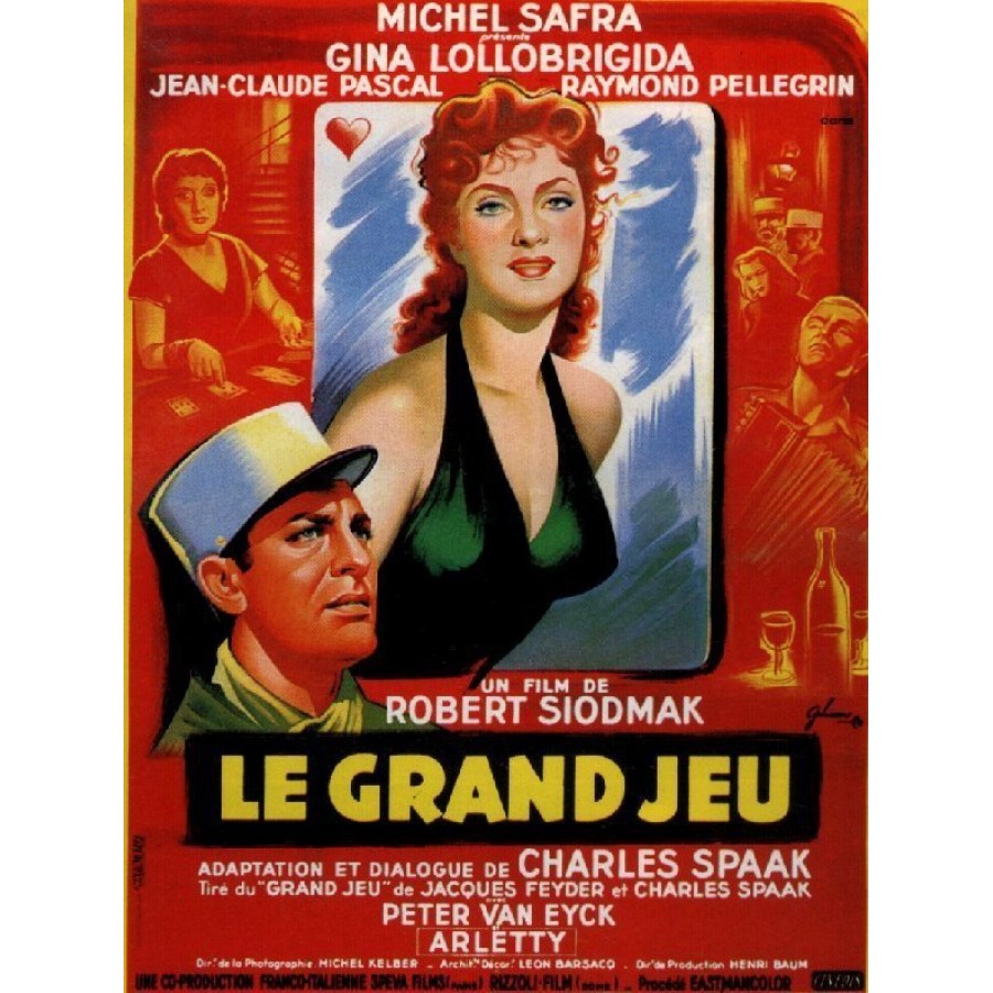 Flesh and the Woman	aka Le grand jeu 1954